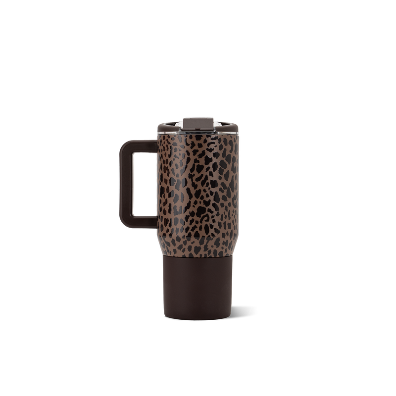 Coffee Traveler - Brown Leopard